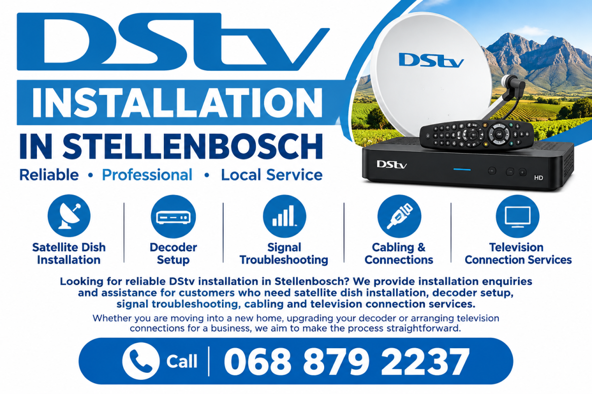 Dstvinstallationstellenbosch.co.za